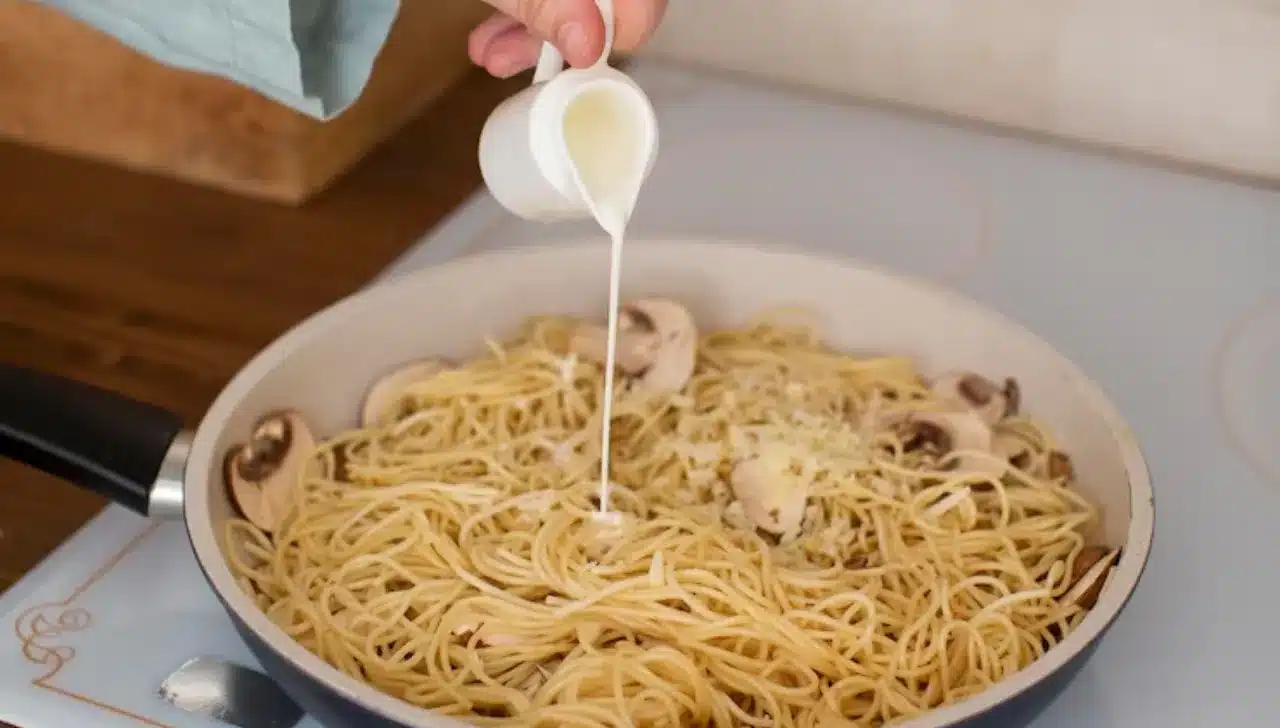 Cooking Noodles in Milk