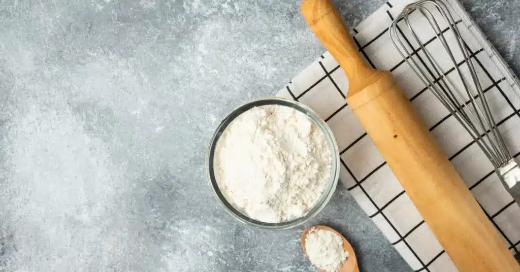 Cake Flour in a bowl