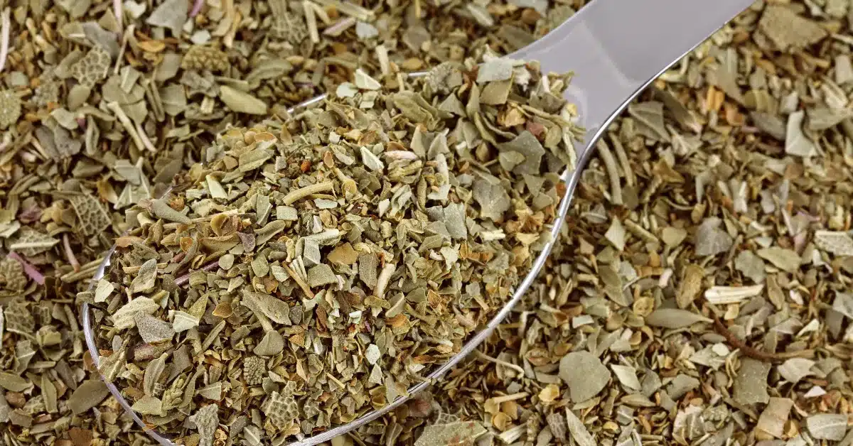 Dried homemade Italian Seasoning