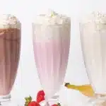 3 delicious herbalife shake rercipes in glasses